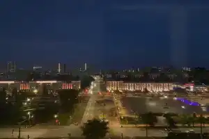 V Tsentre Goroda S Vidom Na Fontany Flat, Perm