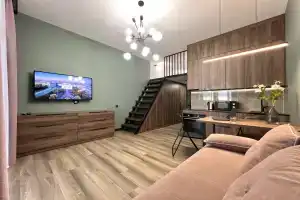 Studiya Na Levitanskogo 4-153 Irkutsk, Kakdoma Flat, Irkutsk