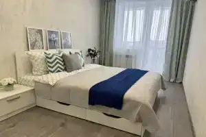 2-kh komnatnaya s yevroremontom v tikhom spalnom rayone Rodnikovaya Dolina Flat, Volgograd