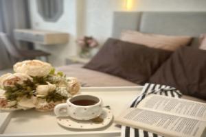 S Novym Dizaynerskim Remontom i Shikarnym Vidom na Gorod i Mashuk Flat, Pyatigorsk