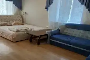 Shikarnoye mesto dlya otdykha na beregu Volgi Flat, Samara