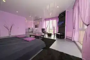 Dlya Romanticheskogo Otdykha S Panoramnymi Oknami Apartments, Volgograd