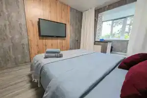 Novye v tikhom tsentre i khvoynym lesom za oknom Apartments, Chelyabinsk