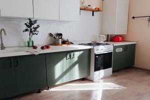 s vidom na park Flat, Kronshtadt