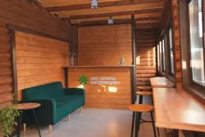 Eko Dom s kruglodichnym basseynom, mangalnoy i kostrovoy zonoy Cottage, Inozemtsevo