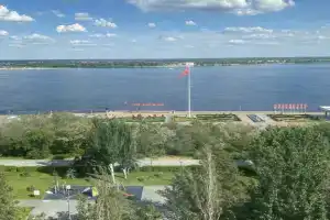 S shikarnym vidom Flat, Volgograd