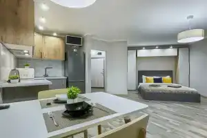 Yutnaya I Stilnaya Studiya S Konditsionerom V Dome Biznes-Klassa Flat, Khimki