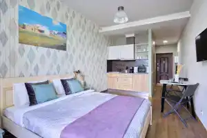 Studiya Getflat Cauntry Na Prospekte Narodnogo Opolcheniya Flat, St. Petersburg