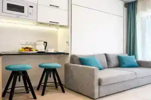 Kvartira Studia Laguna v ZK Rossianka s Plyazhem i Basseynom Flat, Anapa