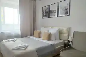 Kvartira Sovremennaya Studiya 29 M2 S Zonoy Otdykha Na Balkone Apartments