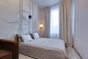 Schastlivye Metry s Proektorom i Stilnym Dizainom Apartments, Vidnoye
