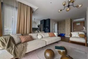 2+1 Qoople Litus 18 s Panoramnym Vidom na More Apartments, Alanya