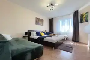 1-Komnatnaya Na 7 Spalnykh Mest 4 Razdelno Ryadom S Mp Grad Aeroport, Voronezh