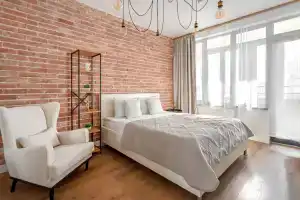 Lalapart Loft Style s Lodzhiej i Otdelnoj Kuhnej v ZhK Savelovskij Siti Apartments, Moscow