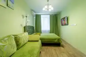 Dvuhkomnatnye v Novom Dome s Kofemashinoj, 6 Razdel'nyh Spal'nyh Mest Apartments, Nizhniy Novgorod