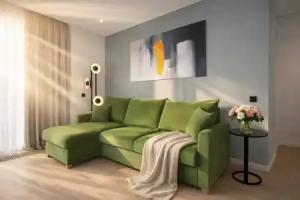 S Otdelnoj Spalnej LS-Diamond Green s Vidom na Gory i More s 13 Etazha Apartments, Alushta