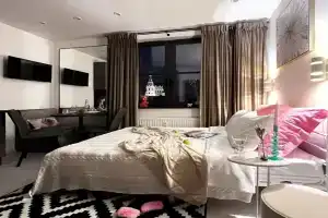 Krasivaya studiya v Admiraltejskom rajone ryadom s Baltijskim vokzalom Flat, St. Petersburg