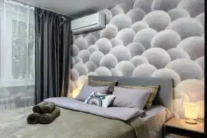 Sovremennaya odnushka okolo metro Novye Cheremushki Flat, Moscow