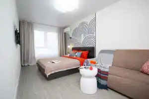 Terratstso Lyuks Dizaynerskaya Kvartira dlya Tseniteley Komforta Flat, Balakovo