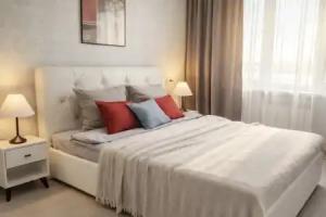 Dvuhkomnatnaya Natalie Rooms ryadom s TC Passazh dlya 7 gostej Flat, Syzran
