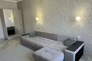 208 Odnokomnatnaya s Balkonom do Morya 10 Min, Zhk Chernomorskiy Flat, Gelendzik