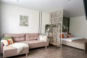 Studiya Kak Doma s Remontom v Tsentre Goroda Flat, Apatity