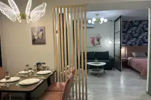 Batterflyaj s kaminom v centre goroda Superior Apartment, Arkhangelsk