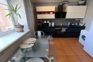 V tsentre ryadom s lesom Flat, Dubna
