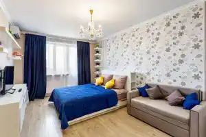 Cozy 1-room apartment in South Butovo, Skobelevskaya, Moscow