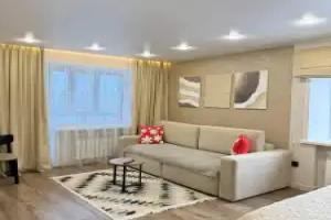 Krasivaya Studiya v Tsentre Goroda 1y Variant Flat, Karagandy