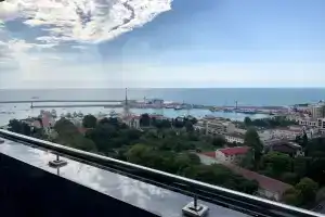 Shikarny Vid Na More I Morport Flat, Sochi