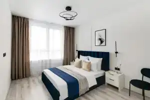 odnokomnatnaya LajlaTov na metro Varshavskaya ryadom s NII Blohina Flat, Moscow