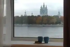 S Vidom Na Smolny Sobor Flat, St. Petersburg