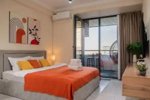Sovremennaya studiya s panoramoy Tashkent City Apartments, Tashkent