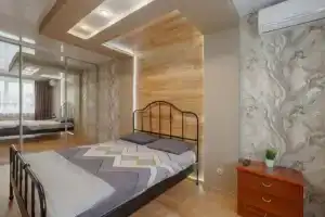 KvartirkaPlaZa v Parkovom Pereulke u Parka s Vykhodom k Volge Apartments, Samara