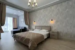 Zhk "poseydon" 895. Mamayka. Vidovaya Odnokomnatnaya (Trustcontrol) Flat, Sochi