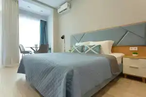 Oblako nad Volnami - Stilnaya Studiya u Morya v Sochi (Ashe) Apartments, Ashe