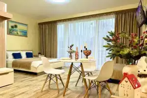 V Siriuse S Podogrevaemym Basseynom Zimoy Na Territorii Apartments, Adler