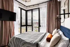 2-komnatnaya kvartira s panoramnymi oknami v Zhk Izmaylovskiy park Flat, Moscow