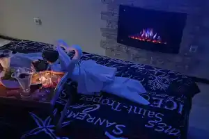 Brown Room Ot Resident Ufa Apartments, Ufa