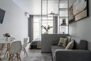 Uyutnaya Ctudiya V Komplekce Biznes-Klassa Alleya Park S Bacsejnom Na Teppitopii Flat, Sochi