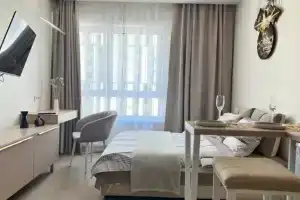 Shikarnaya Studiya u Zhd Vokzala i Lemanapro Apartments, Irkutsk