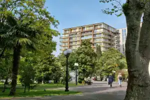 In Apart-hotel Marina Park Apartments, Sochi