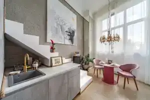 Dvukhurovnevaya Studiya Smart Host Na Shelepikhinskoy Naberezhnoy Apartment, Moscow