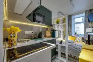 Komfortnaya Studiya U Metro Rizhskaya Apartments, Moscow