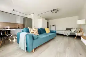 Uyutnaya Studiya S Novym Remontom Na 1905 Goda Apartments, Moscow