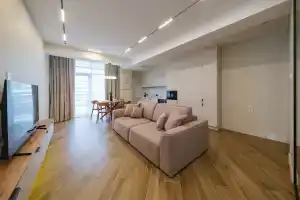 Novye 2-k Aparty na Pervoj Linii v Centre 2025, Vid na More Apartments, Sochi