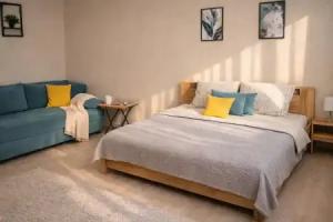Odnokomnatnaya Natalie Rooms ryadom s DK Gorizont dlya 4 gostej Flat, Syzran