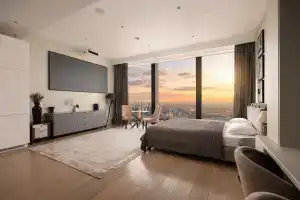 Neva Sadr 54 Etazh 45 Kv.m S Vidom Na Gorod Apartment, Moscow