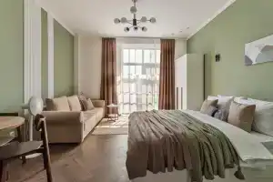 JN Apartments Dizajnerskaya vidovaya studiya s balkonom Flat, Vyborg